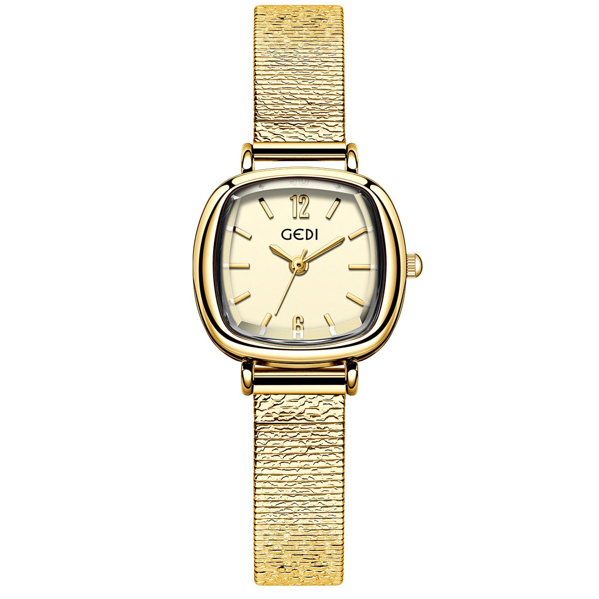 Exquisite And Compact Middle School Student Watch, Niche High-Value Waterproof Stainless Steel With Quartz Women S Watch
Exquisite And Compact Middle School Student Watch, Niche High-Value Waterproof Stainless Steel With Quartz Women S Watch