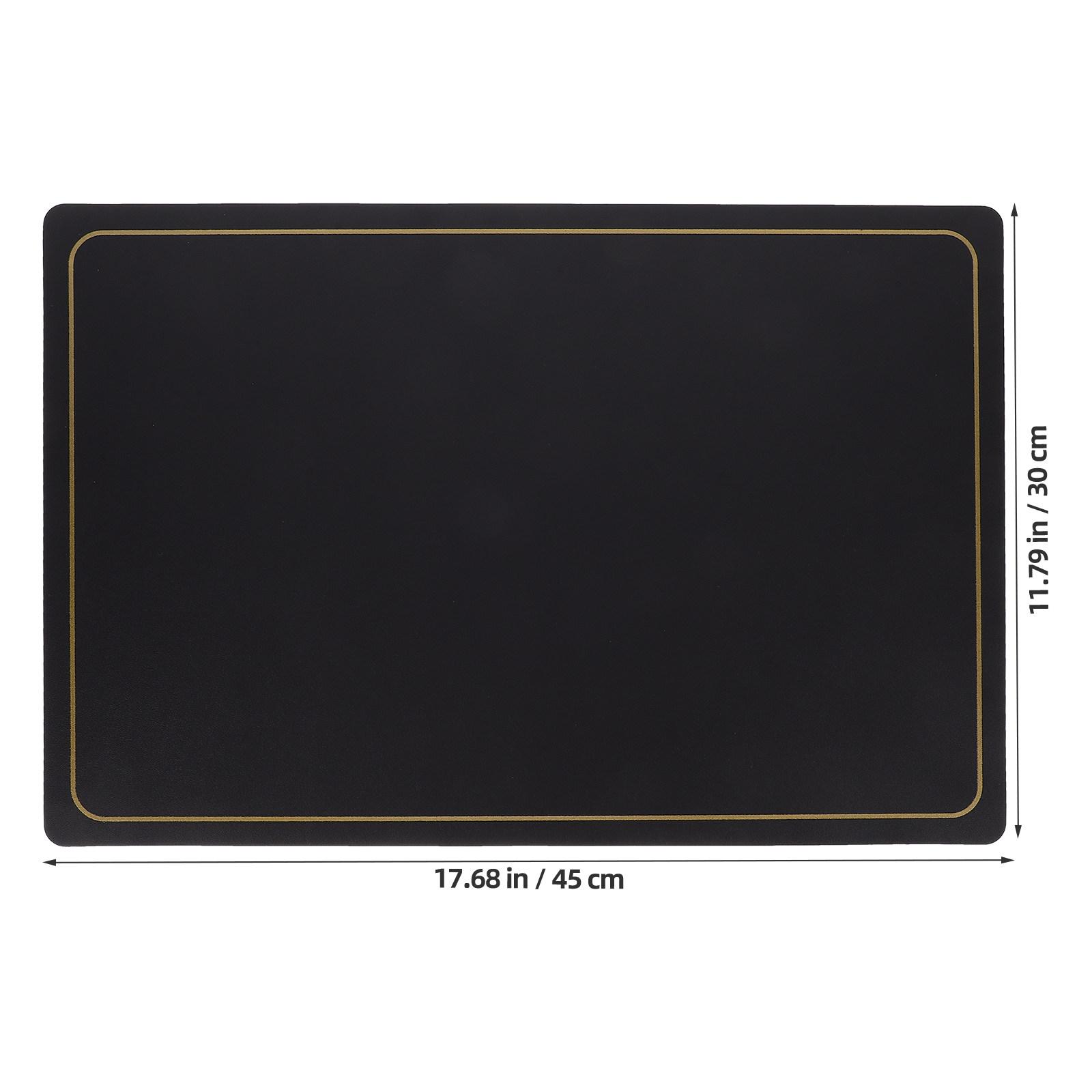 4Pcs PU Place Mats Set Wear-Resistant Heat-Resistant Non-Slip Dining Table Placemats for Kitchen Countertop Workstation Simple чёрный
4Pcs PU Place Mats Set Wear-Resistant Heat-Resistant Non-Slip Dining Table Placemats for Kitchen Countertop Workstation Simple чёрный