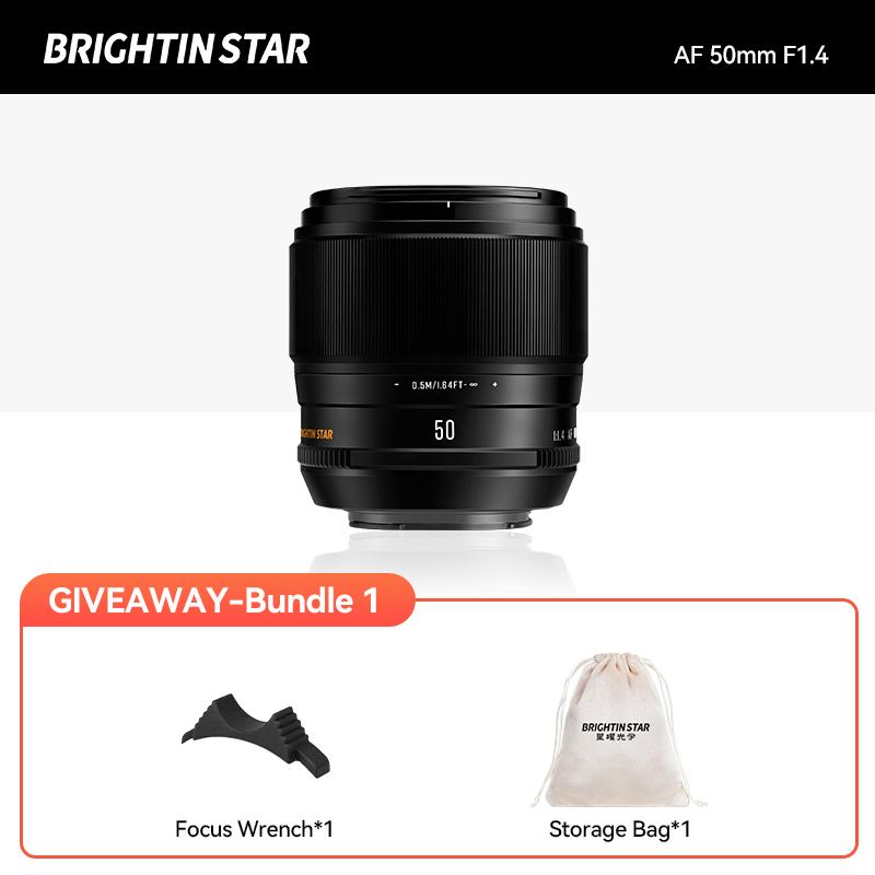 Объектив Brightin Star AF 50mm F1.4 APS-C для беззеркальных цифровых камер Sony E ZVE10 A6400 A7 III IV Fujifilm XF XS10 XT 3 4 5 Sony E-mount(APS-C)
Объектив Brightin Star AF 50mm F1.4 APS-C для беззеркальных цифровых камер Sony E ZVE10 A6400 A7 III IV Fujifilm XF XS10 XT 3 4 5 Sony E-mount(APS-C)