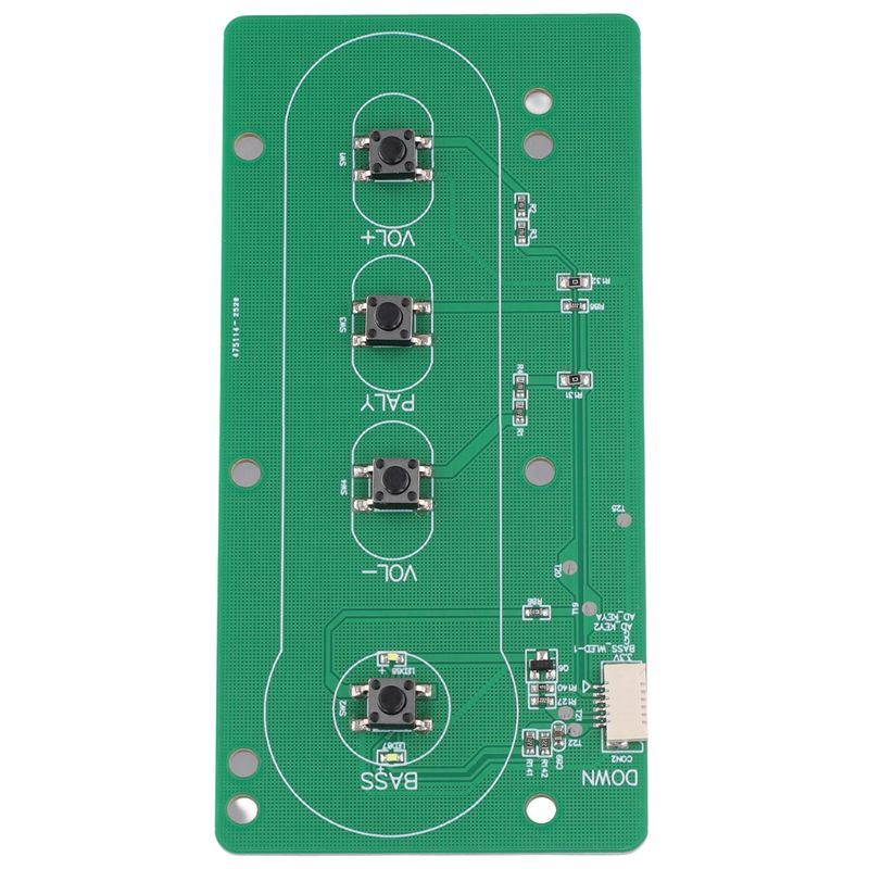ABNR Keyboard Replacement Parts 1Pcs New Key Switch Button Board Power Light Play For Partybox100 Party Box 100 Connector
ABNR Keyboard Replacement Parts 1Pcs New Key Switch Button Board Power Light Play For Partybox100 Party Box 100 Connector