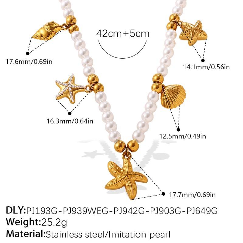 Meier Biological element series bracelet necklace nature vacation style stainless steel 18k gold plated jewelry
Meier Biological element series bracelet necklace nature vacation style stainless steel 18k gold plated jewelry