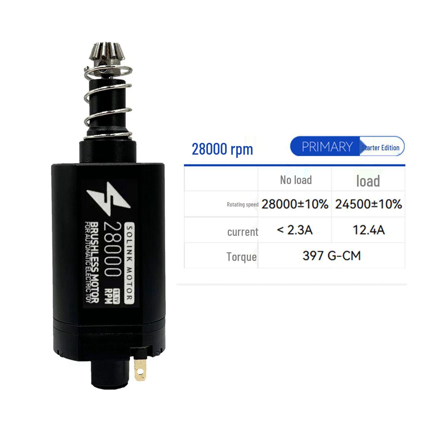 ATM480 High Torque Brushless Motor - 4th/5th Gen, Long/Short Shaft
ATM480 High Torque Brushless Motor - 4th/5th Gen, Long/Short Shaft