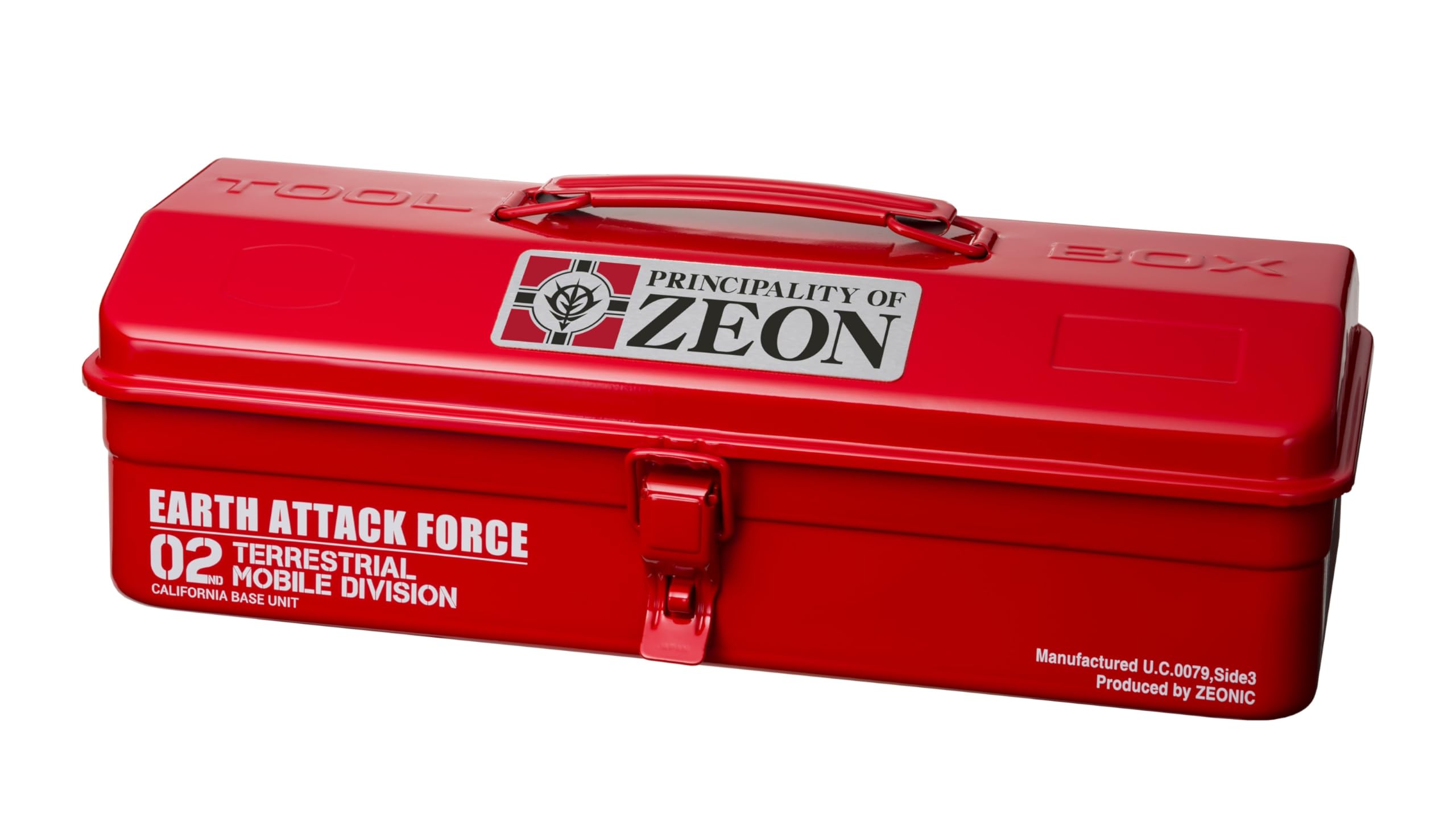 Mobile Suit Gundam U.C.STYLE INDUSTRIES Toolbox (Red)
Mobile Suit Gundam U.C.STYLE INDUSTRIES Toolbox (Red)