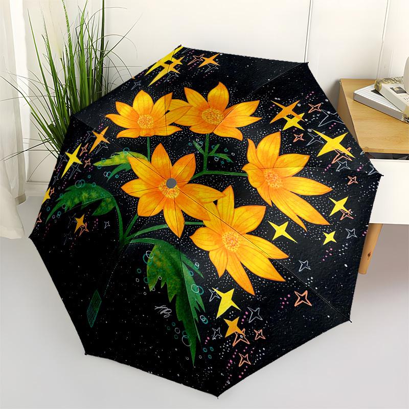 1pc Floral Constellation Artwork Umbrella with Plastic Handle,Suitable for All Seasons Home Travel Outdoor UmbrellaFP071
1pc Floral Constellation Artwork Umbrella with Plastic Handle,Suitable for All Seasons Home Travel Outdoor UmbrellaFP071