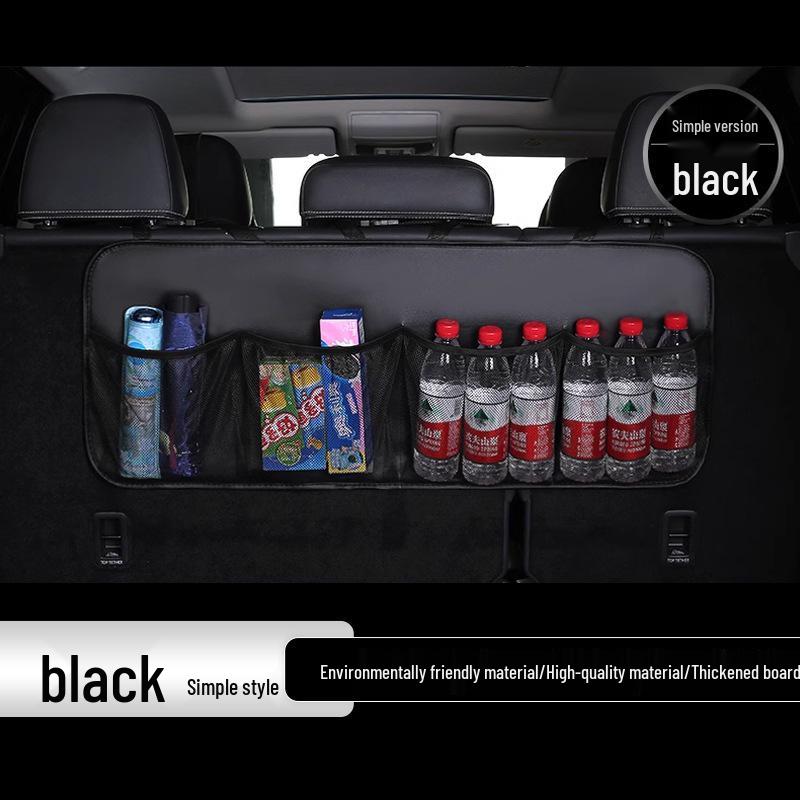 SUV Rear Seat Leather Mesh Storage Bag
SUV Rear Seat Leather Mesh Storage Bag