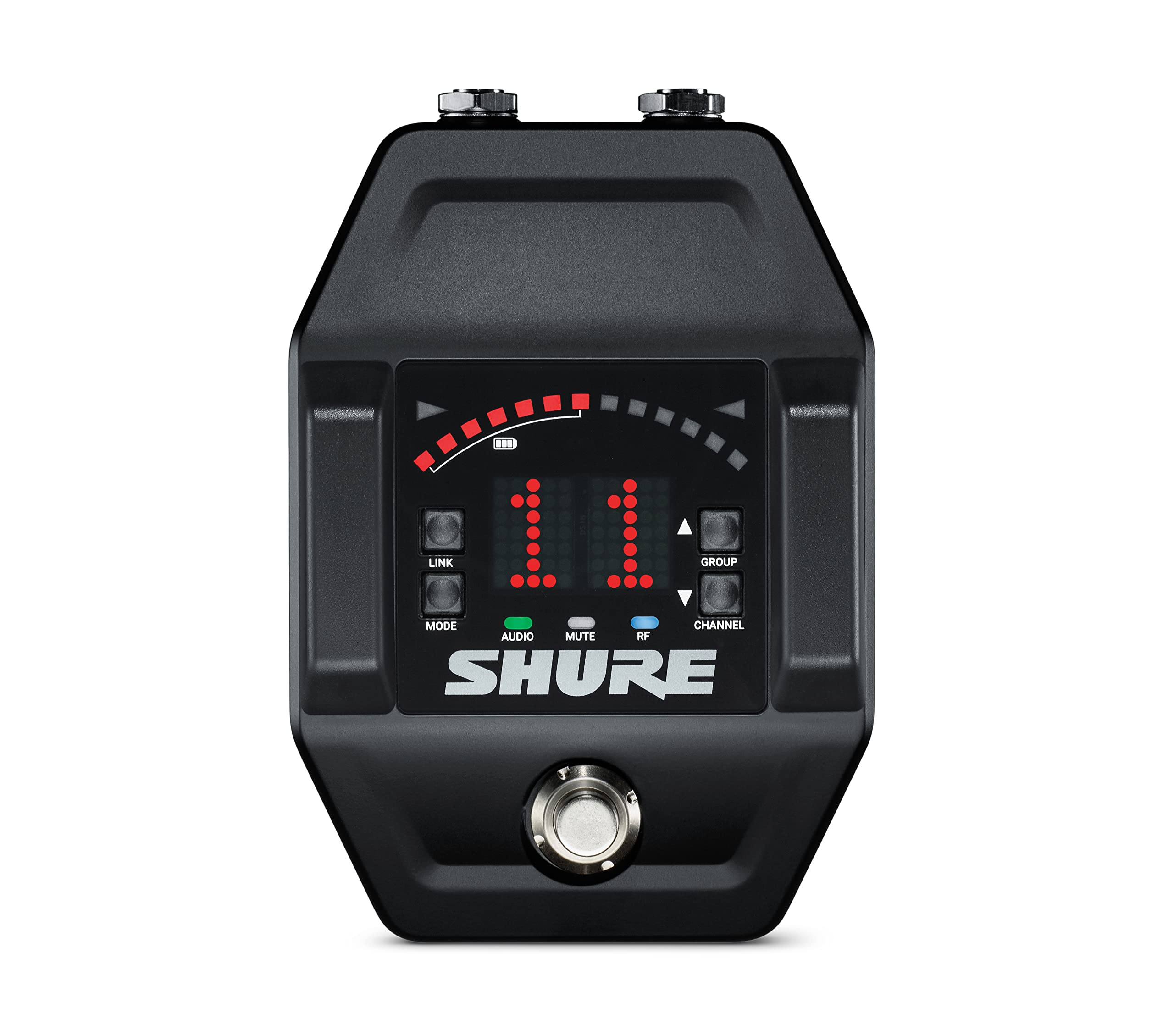 SHURE guitar pedal type receiver single item easy and stable to 17 hours of continuous to 60m digital wireless system GLX-D6+
SHURE guitar pedal type receiver single item easy and stable to 17 hours of continuous to 60m digital wireless system GLX-D6+
