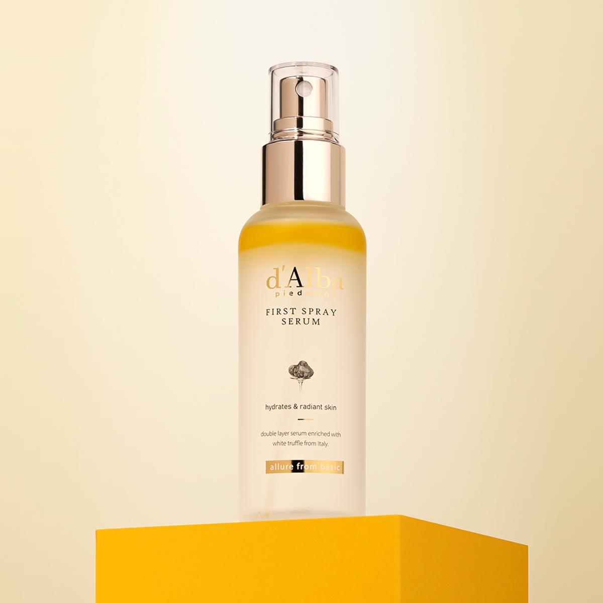 Made in Korea d’Alba White Truffle First Spray Serum 100ml
Made in Korea d’Alba White Truffle First Spray Serum 100ml