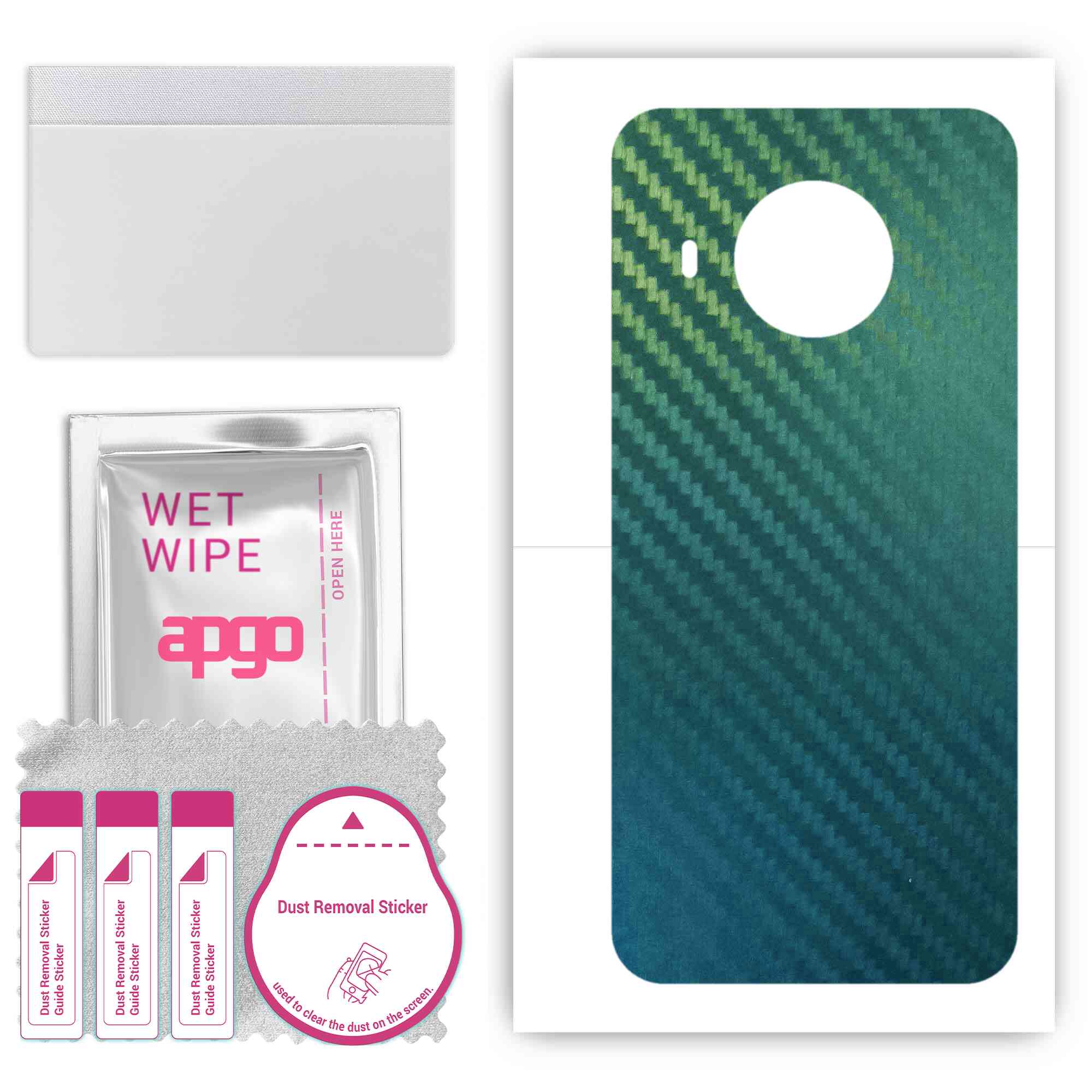 apgo Protective Skin Sticker for the back compatible with Nokia X100, Wrap Film, Foil, Vinyl - Pattern Carbon Chameleon CAKA1
apgo Protective Skin Sticker for the back compatible with Nokia X100, Wrap Film, Foil, Vinyl - Pattern Carbon Chameleon CAKA1