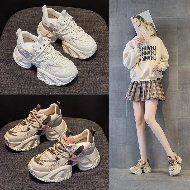 Dad shoes spring new thick-soled inner height increase 8cn star with the same casual versatile fashion style lace-up women 34
Dad shoes spring new thick-soled inner height increase 8cn star with the same casual versatile fashion style lace-up women 34