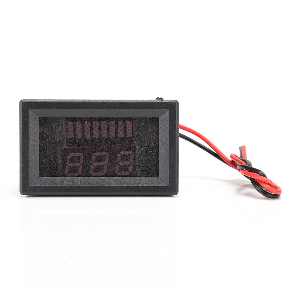 DC Digital Electromobile Voltage Meter Display Lithium Battery Gauge Voltmeter 12V-72V (Red)
DC Digital Electromobile Voltage Meter Display Lithium Battery Gauge Voltmeter 12V-72V (Red)