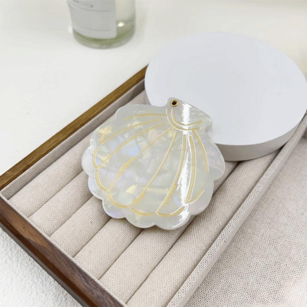 Portable Shell Shape Makeup Mirror Folding Acetic Acid Cosmetic Mirror Handheld Lightweight Small Mirror Women Girls
Portable Shell Shape Makeup Mirror Folding Acetic Acid Cosmetic Mirror Handheld Lightweight Small Mirror Women Girls