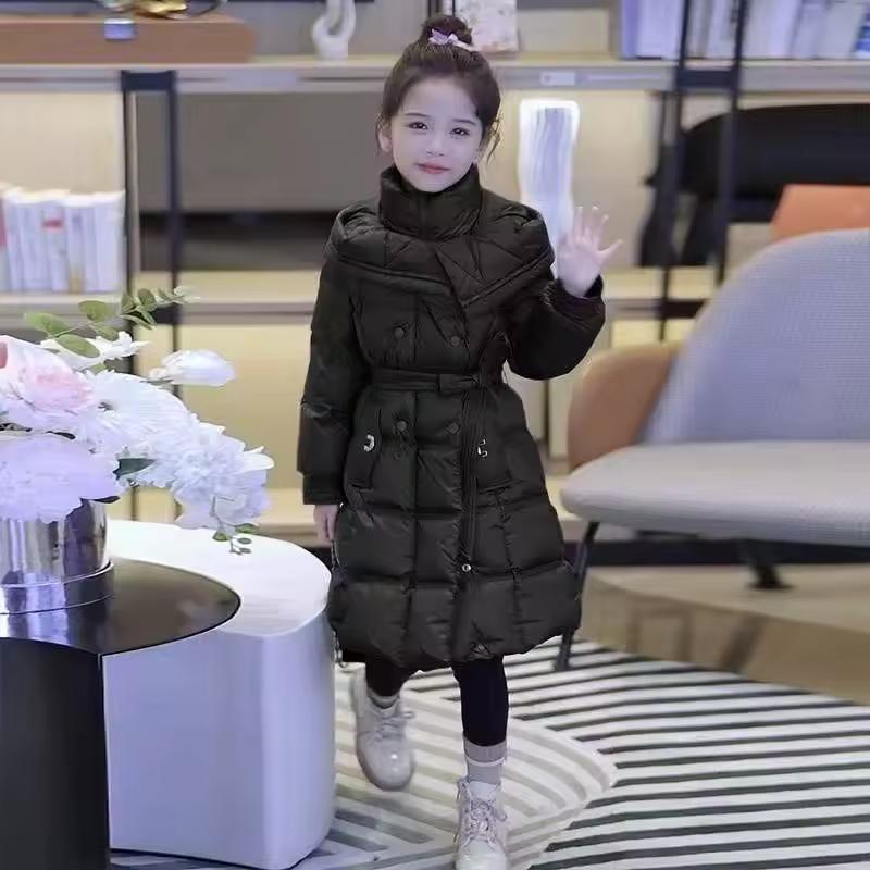 Девичья куртка длинного стиля, девичья куртка зимняя, однотонная, толстая, теплая, с капюшоном, тренч для детей 5-10 лет, хлопковый пуховик, сноусьют 120 чёрный
Девичья куртка длинного стиля, девичья куртка зимняя, однотонная, толстая, теплая, с капюшоном, тренч для детей 5-10 лет, хлопковый пуховик, сноусьют 120 чёрный