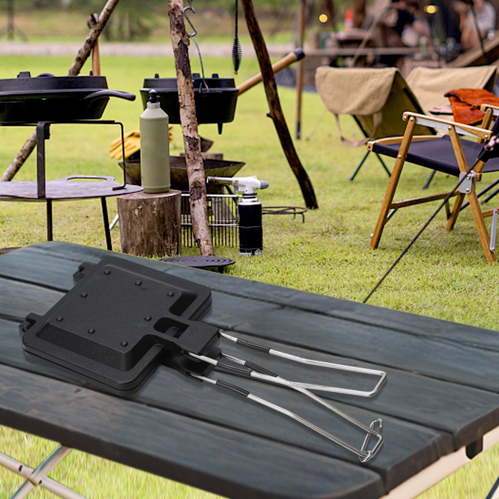 Aluminium Alloy Camping Grill Folding Sandwich Grill
Aluminium Alloy Camping Grill Folding Sandwich Grill