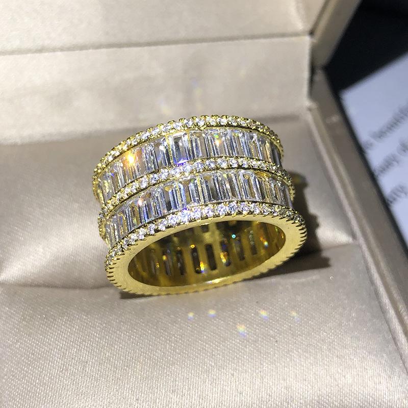 Роскошные женские кольца с блестящим геометрическим цветным цирконом, обручальные кольца невесты, модные женские украшения, подарки на день рождения, украшения для коктейльных вечеринок 10 жёлтый
Роскошные женские кольца с блестящим геометрическим цветным цирконом, обручальные кольца невесты, модные женские украшения, подарки на день рождения, украшения для коктейльных вечеринок 10 жёлтый