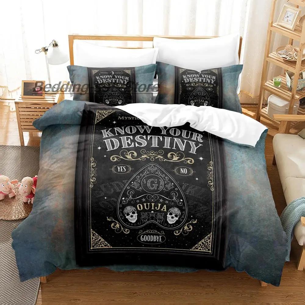 New Ouija Board Bedding Set Single Twin Full Queen King Size Bed Set Aldult Kid Bedroom Duvetcover Sets 3D Print Bed Sheet Set Tool 70x133cm 2pcs
New Ouija Board Bedding Set Single Twin Full Queen King Size Bed Set Aldult Kid Bedroom Duvetcover Sets 3D Print Bed Sheet Set Tool 70x133cm 2pcs
