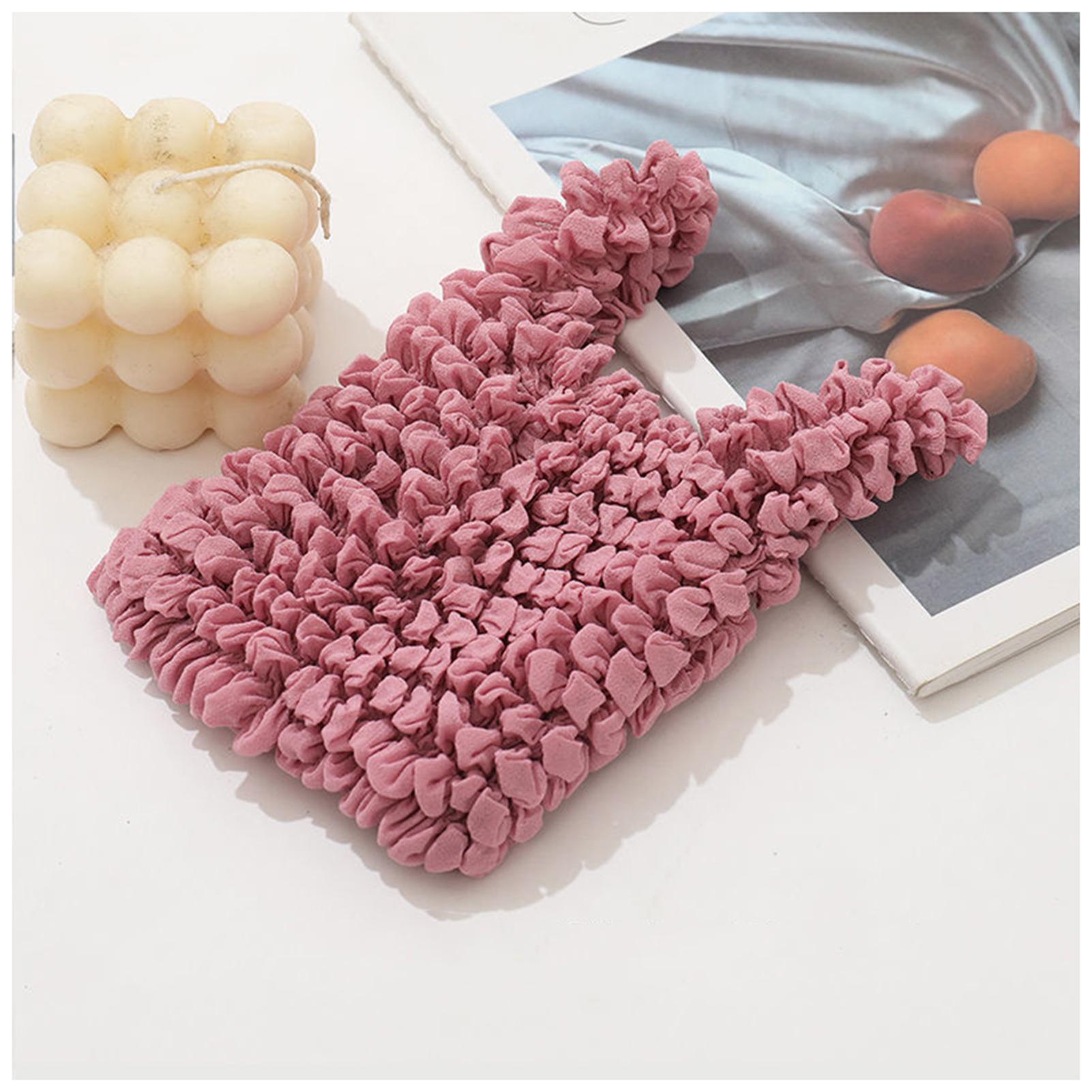 Fold Pleated Flexible Stretch Mini Bag Mini Bag Large Capacity Bubble Elastic Portable Shopping Handbag Tote
Fold Pleated Flexible Stretch Mini Bag Mini Bag Large Capacity Bubble Elastic Portable Shopping Handbag Tote