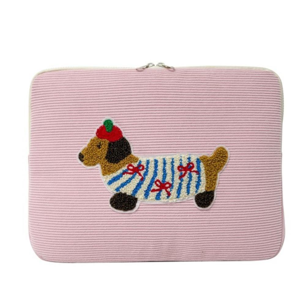 Tablet Pouch Cartoon Dog Laptop Sleeve Bag Sweet Kawaii Tablet Sleeve Bag Shockproof Thin Girl Computer Bag Girls/Lady/Women S рожевий
Tablet Pouch Cartoon Dog Laptop Sleeve Bag Sweet Kawaii Tablet Sleeve Bag Shockproof Thin Girl Computer Bag Girls/Lady/Women S рожевий
