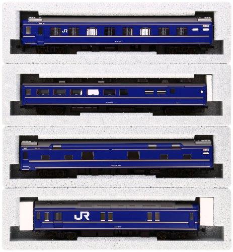 KATO HO Gage JR. Пассажирский вагон серии 24 Sleeper Express Hokutosei (Базовый комплект из 4-х автомобилей) (Модель поезда Kato PlaRail)
KATO HO Gage JR. Пассажирский вагон серии 24 Sleeper Express Hokutosei (Базовый комплект из 4-х автомобилей) (Модель поезда Kato PlaRail)