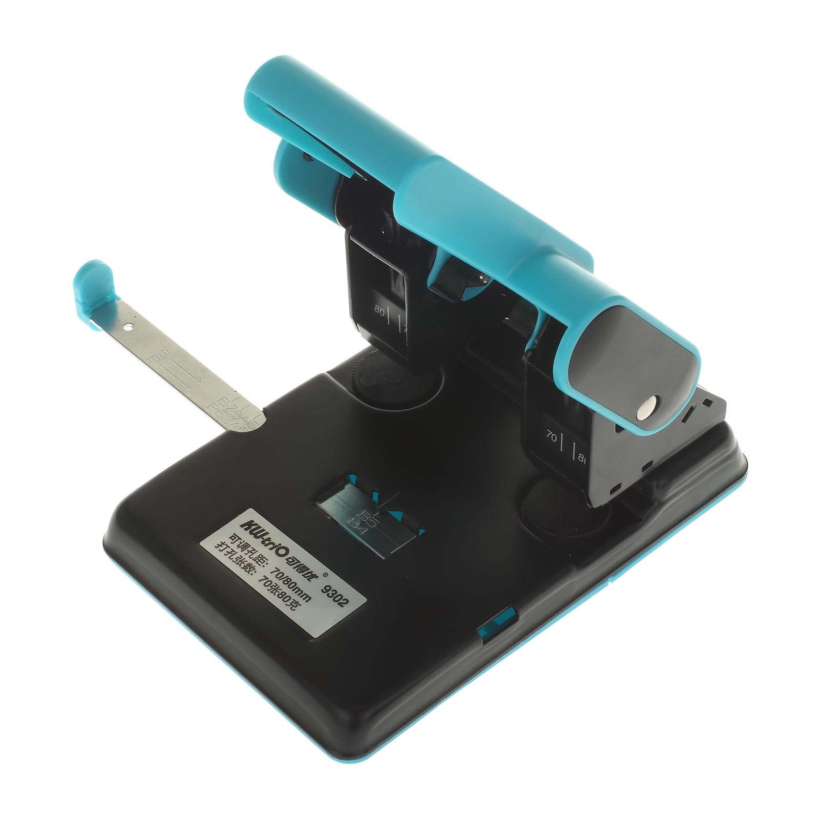 KW-triO 2-Hole Paper Punch Adjustable Hole 70mm/80mm 70 Sheet Capacity 6mm for A4/ A3 / A5/ A6 / B4 / B5 / B6 / B7 Notebook синий
KW-triO 2-Hole Paper Punch Adjustable Hole 70mm/80mm 70 Sheet Capacity 6mm for A4/ A3 / A5/ A6 / B4 / B5 / B6 / B7 Notebook синий