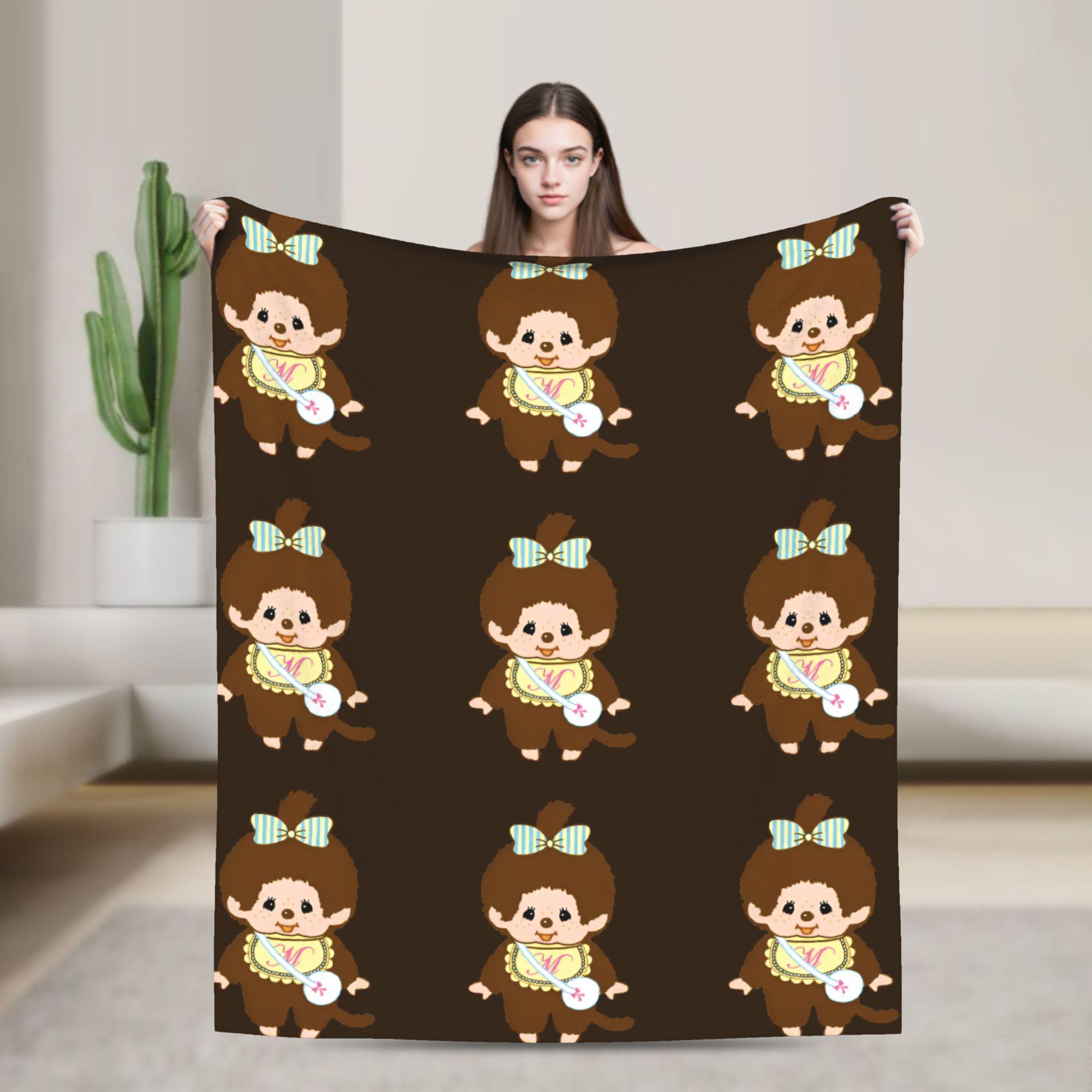 M-Monchhichis Cartoon Flannel Blankets Soft Durable Throw Blanket for Bedroom Decorative Novelty Bedspread Sofa Bed Cover 30x40in
M-Monchhichis Cartoon Flannel Blankets Soft Durable Throw Blanket for Bedroom Decorative Novelty Bedspread Sofa Bed Cover 30x40in