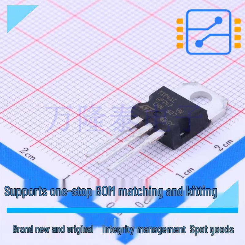 Genuine TIP41C TO-220 NPN Through-Hole Transistor
Genuine TIP41C TO-220 NPN Through-Hole Transistor