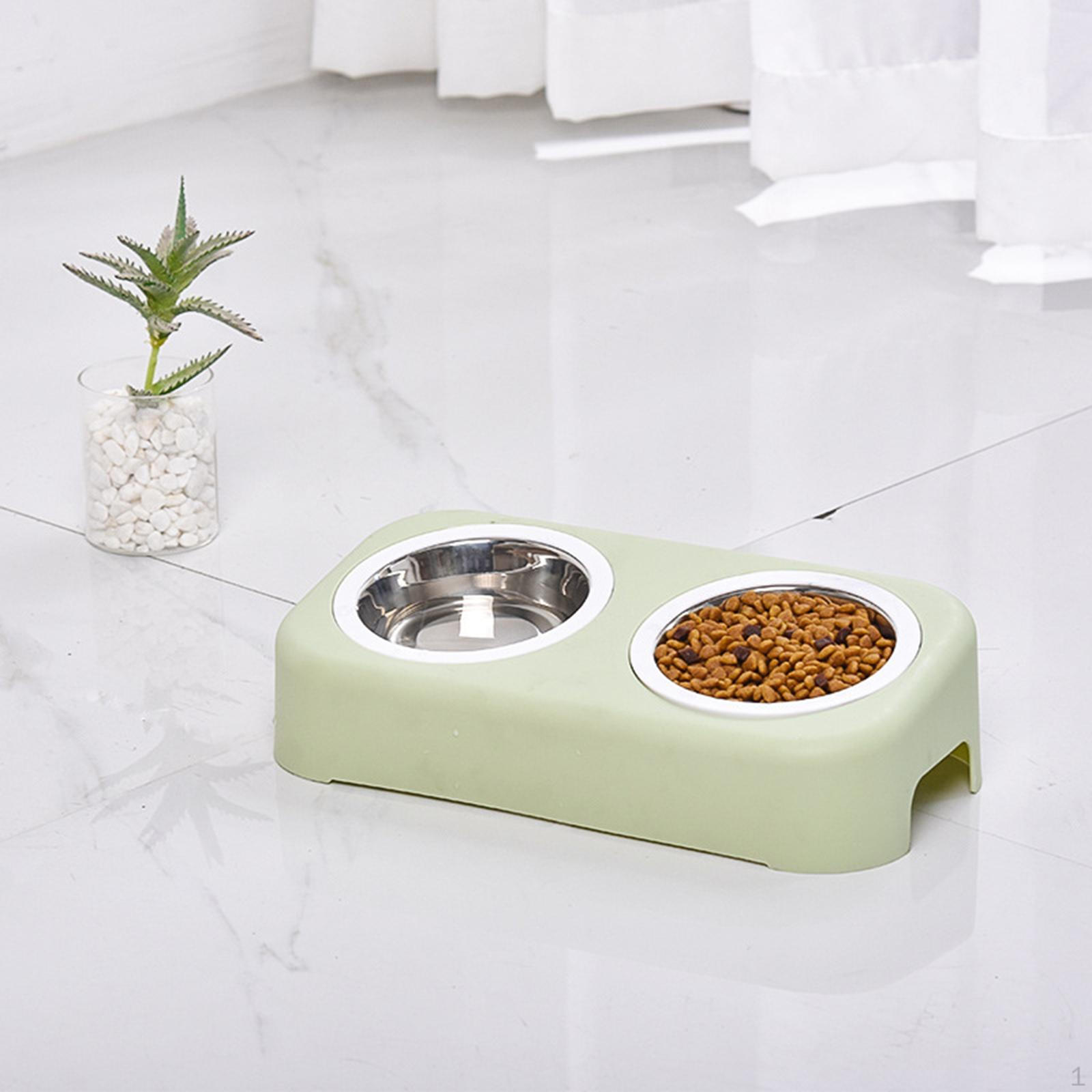 dog Bowls Double Eating Drinking Anti Vomiting Neck Nonslip with Stand for Small Medium Large green large
dog Bowls Double Eating Drinking Anti Vomiting Neck Nonslip with Stand for Small Medium Large green large