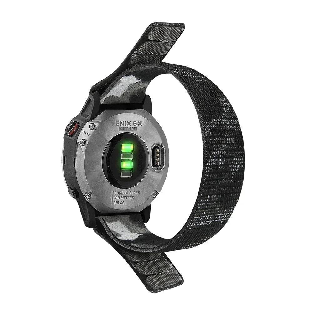 Nylon Hook Loop Band 26/22mm For Garmin Fenix8 pro 7X 7 6X 5Plus/Quatix 8/Descent Mk3i Strap Replace Bracelet Forerunner 970 965 QuickFit 22mm
Nylon Hook Loop Band 26/22mm For Garmin Fenix8 pro 7X 7 6X 5Plus/Quatix 8/Descent Mk3i Strap Replace Bracelet Forerunner 970 965 QuickFit 22mm