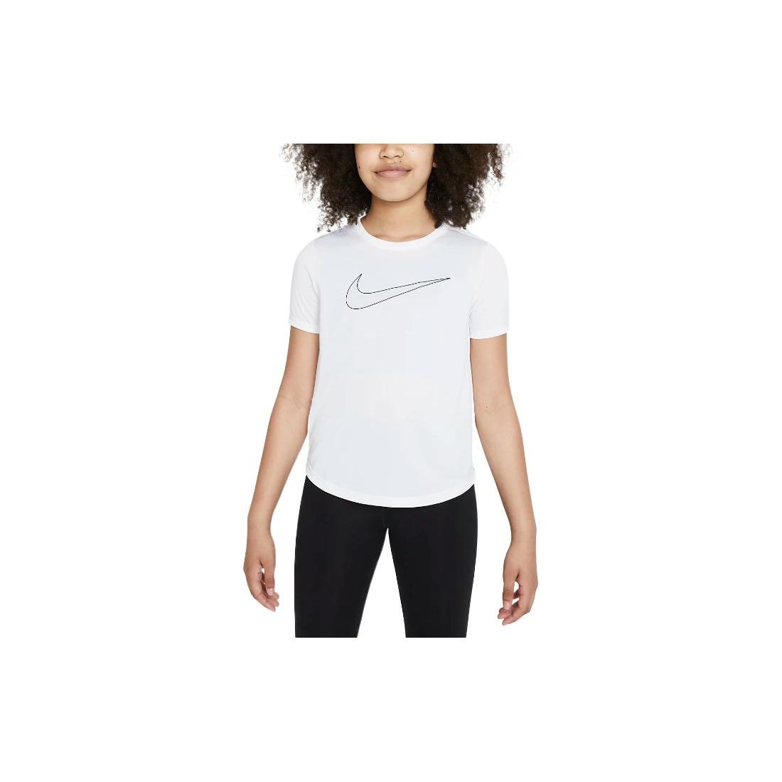 Nike Футболка с круглым вырезом и принтом логотипа для детей, детские топы белого цвета DD7639-100 XL
Nike Футболка с круглым вырезом и принтом логотипа для детей, детские топы белого цвета DD7639-100 XL