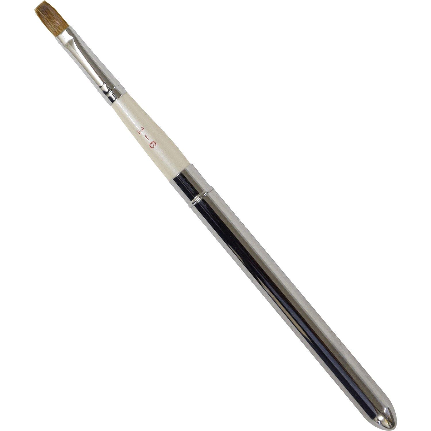 Kumano Brush Rokkakukan Sakurado NALIS Lip Brush Weasel Hair Elegant Pearl White NALIS1-6 100%
Kumano Brush Rokkakukan Sakurado NALIS Lip Brush Weasel Hair Elegant Pearl White NALIS1-6 100%