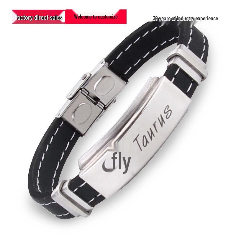 Jettme Summer Constellation Bracelet: Stainless Steel & Silicone, Unisex Travel Souvenir Jewelry.
Jettme Summer Constellation Bracelet: Stainless Steel & Silicone, Unisex Travel Souvenir Jewelry.