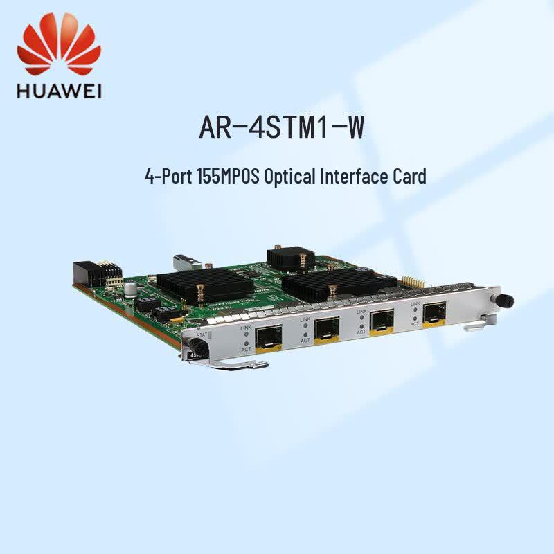 Huawei AR-4STM1-W 4-Port 155M POS Optical Interface Card
Huawei AR-4STM1-W 4-Port 155M POS Optical Interface Card
