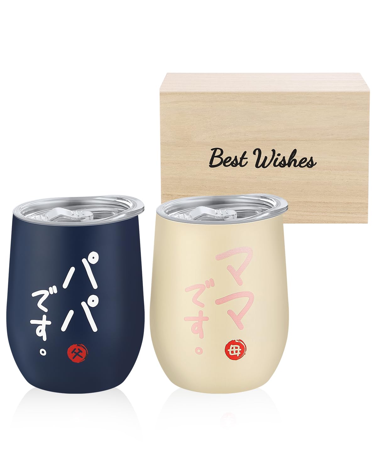 A perfect gift for wedding or These matching tumblers and glasses come in a paulownia wood box with airtight keep drinks hot or and feature vacuum
A perfect gift for wedding or These matching tumblers and glasses come in a paulownia wood box with airtight keep drinks hot or and feature vacuum