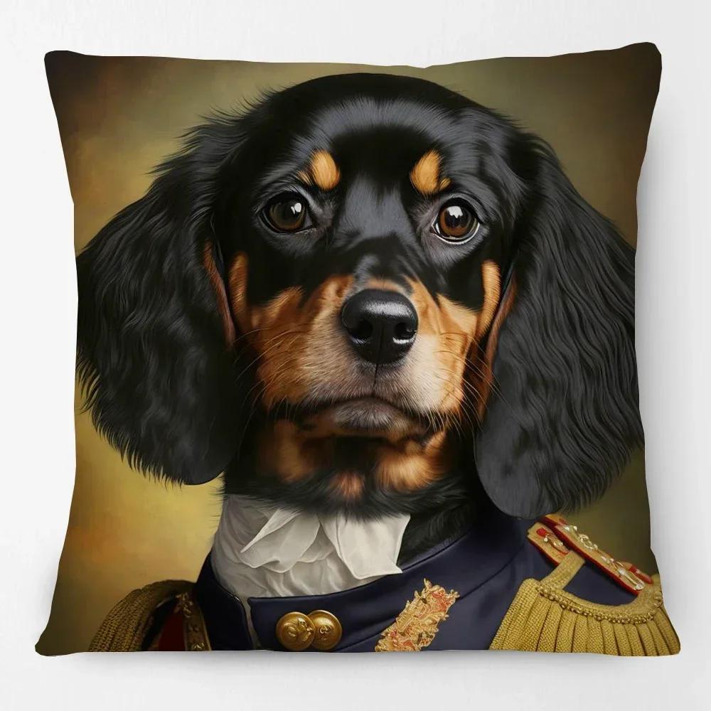 European Royal Dogs Portraits Cushion Cover Dalmatian Poodle Beagle Boston Terrier Golden Retriever Dog Art Print Pillow Case 30x30cm червоний
European Royal Dogs Portraits Cushion Cover Dalmatian Poodle Beagle Boston Terrier Golden Retriever Dog Art Print Pillow Case 30x30cm червоний