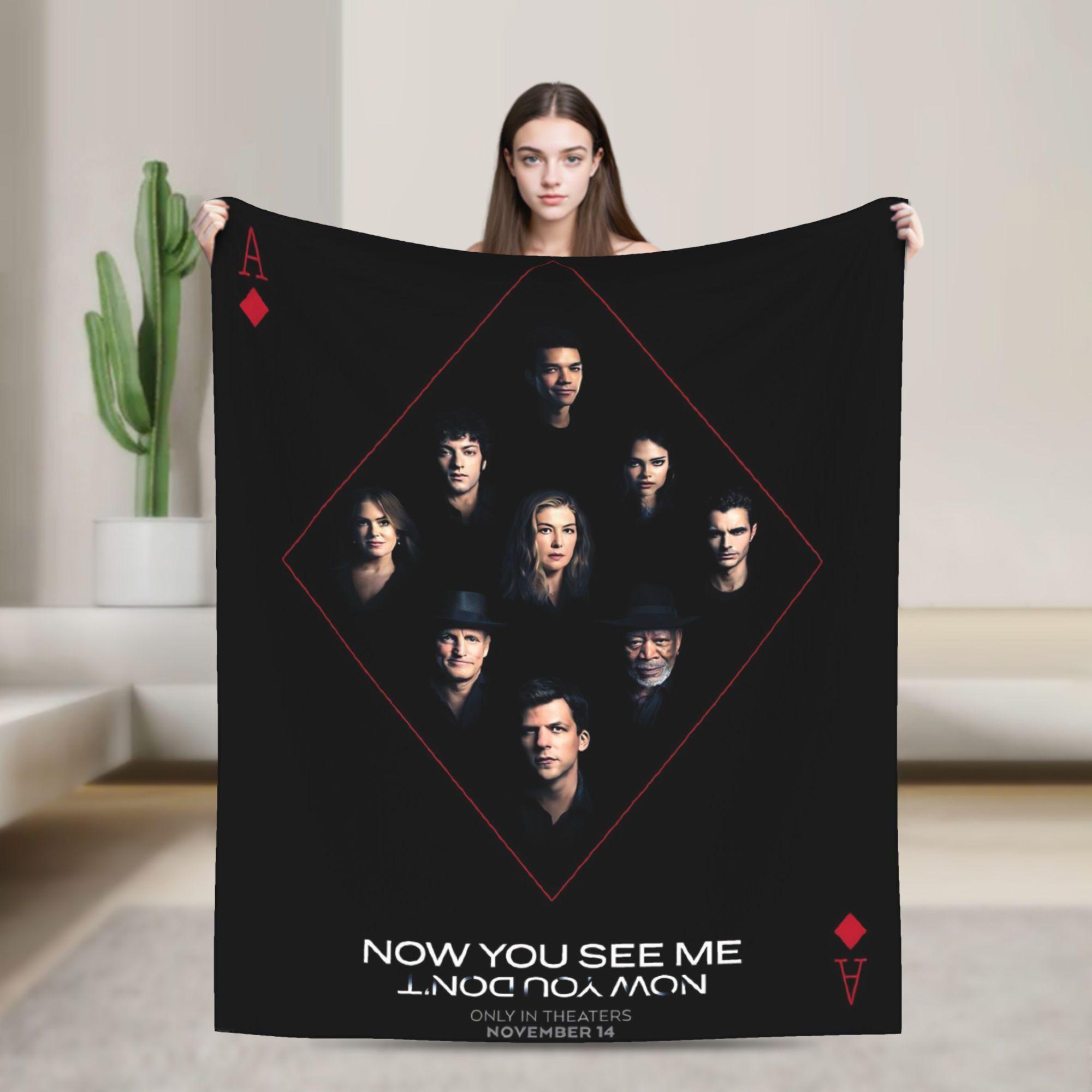 Now You See Me 3 Movie Blanket Quality Soft Throw Blanket Autumn Picnic Outdoor Comfortable Bedspread 30x40in
Now You See Me 3 Movie Blanket Quality Soft Throw Blanket Autumn Picnic Outdoor Comfortable Bedspread 30x40in