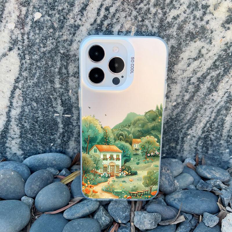 Rural Style Coffee Shop Phone Case For iPhone 16 12 Pro Max Plus 13 14 15 11 Pro Max Plus Mini Shockproof Laser White Back Cover iphone 13Mini
Rural Style Coffee Shop Phone Case For iPhone 16 12 Pro Max Plus 13 14 15 11 Pro Max Plus Mini Shockproof Laser White Back Cover iphone 13Mini