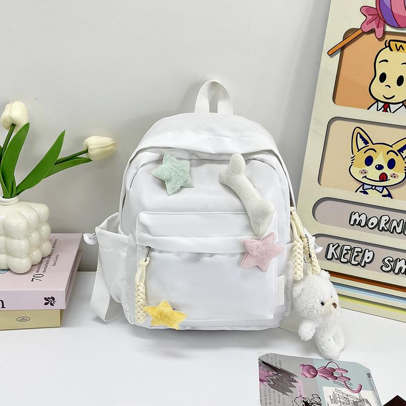 Children s schoolbag 2025 new school season large-capacity high-value student leisure simple spine backpack білий
Children s schoolbag 2025 new school season large-capacity high-value student leisure simple spine backpack білий