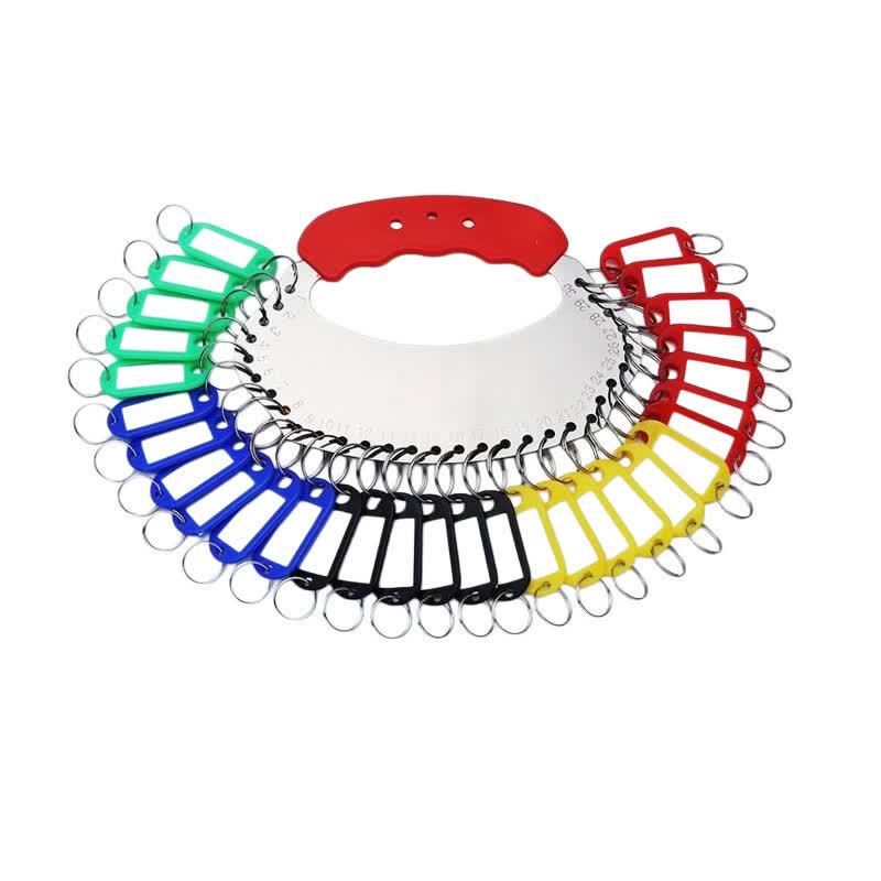 Metal Key Holder with Tags
Metal Key Holder with Tags