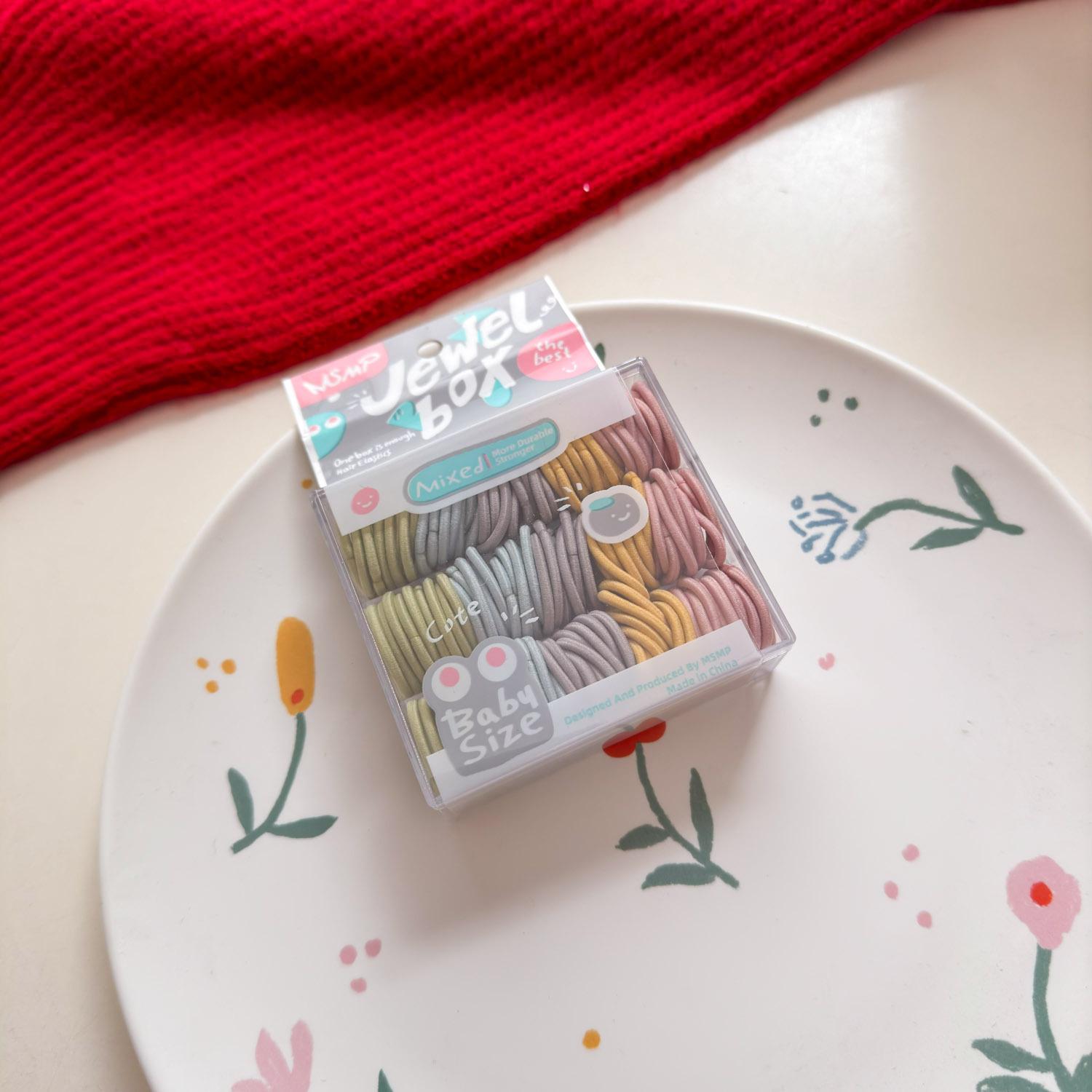 100pcs Box Candy Color Does Not Hurt The Hair Baby Rubber Band Girls Hair Headband Headwear Girls Kids Hair Accessories
100pcs Box Candy Color Does Not Hurt The Hair Baby Rubber Band Girls Hair Headband Headwear Girls Kids Hair Accessories