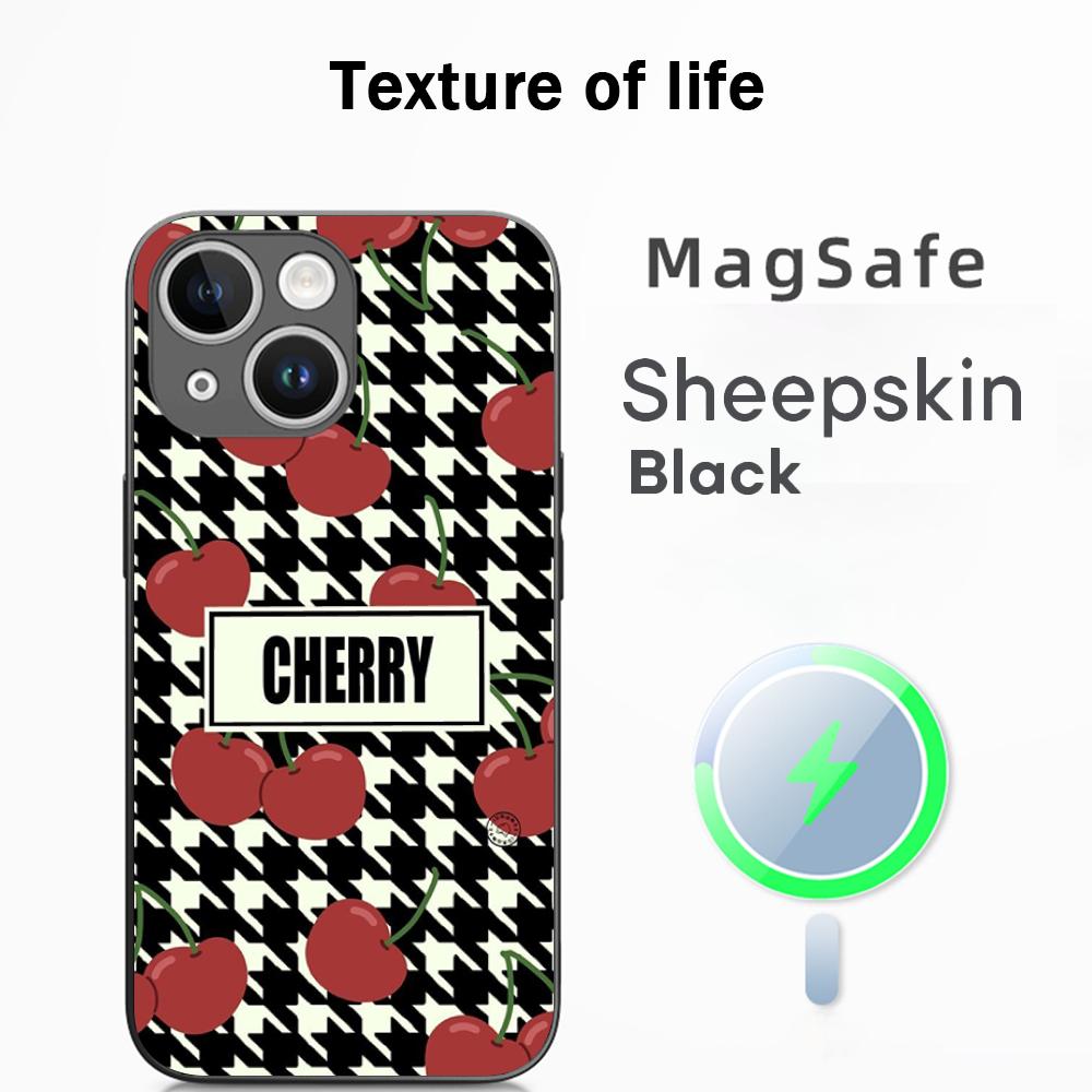 Pink Cherry cute lovely poster pattern Phone Case For iPhone 17 16 15 14 13 12 Plus Pro Max High-end Luxury Magsafe Sheepskin iPhone 15
Pink Cherry cute lovely poster pattern Phone Case For iPhone 17 16 15 14 13 12 Plus Pro Max High-end Luxury Magsafe Sheepskin iPhone 15