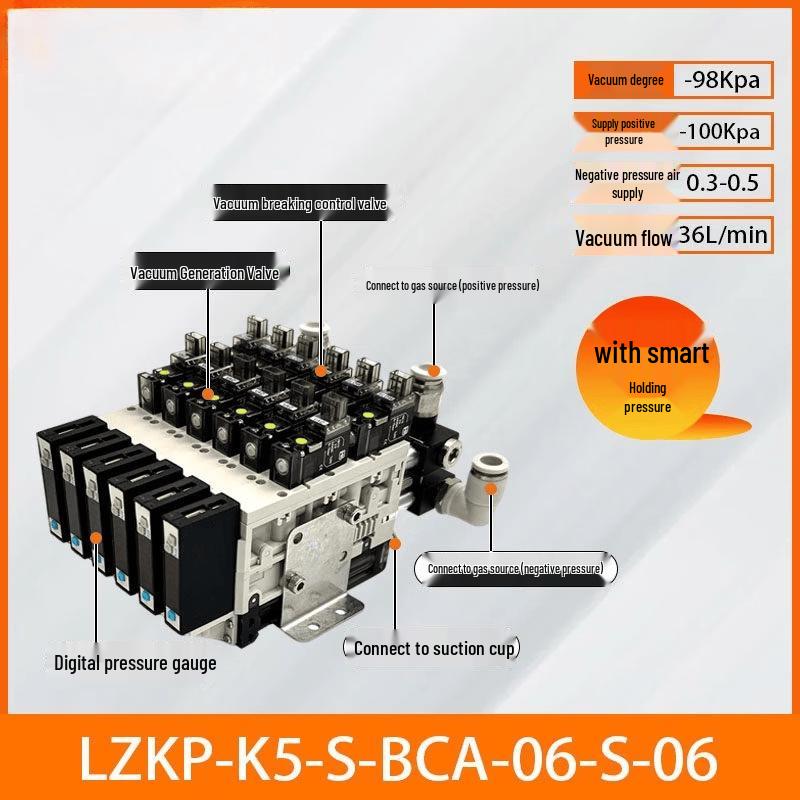 Yundu LZKP Series Multi-stage Vacuum Pump with Integrated Solenoid Valve
Yundu LZKP Series Multi-stage Vacuum Pump with Integrated Solenoid Valve