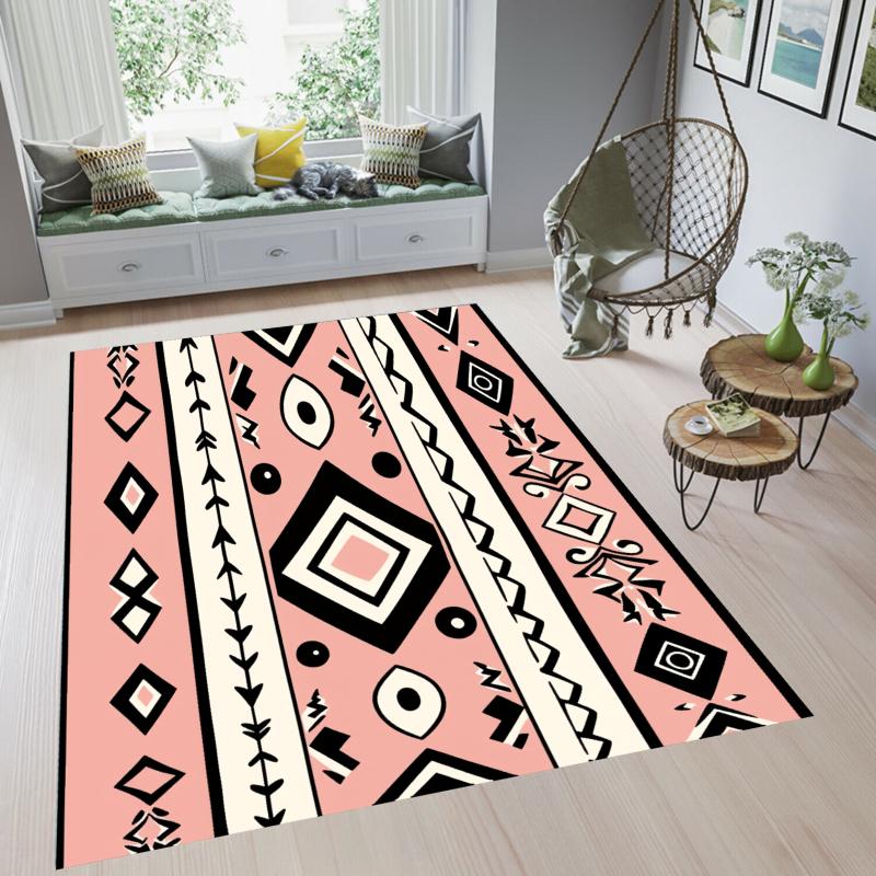 Bohemian Geometric Rug Pink Black Tribal Entryway Doormat Front Door Rugs Non Slip Soft Easy Clean Durable Ethnic Decor Carpet 40X60cm
Bohemian Geometric Rug Pink Black Tribal Entryway Doormat Front Door Rugs Non Slip Soft Easy Clean Durable Ethnic Decor Carpet 40X60cm