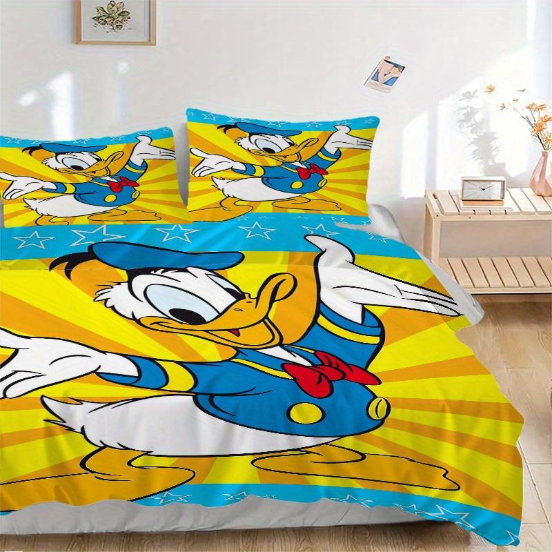 3pcs Disney s Happy Donald Duck Printed Quilt Set Soft and Comfortable Quilt Cover for Bedroom, Guest Room W036 135x200cm
3pcs Disney s Happy Donald Duck Printed Quilt Set Soft and Comfortable Quilt Cover for Bedroom, Guest Room W036 135x200cm