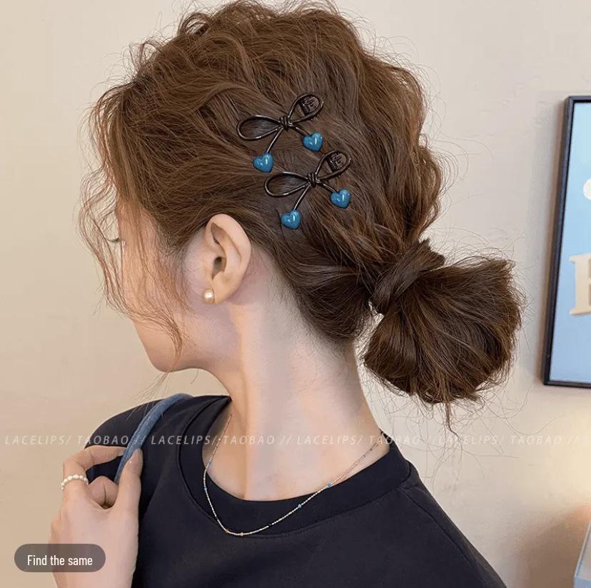 Women s Coffee Heart Bow Hair Clip - 2025 New Style Forehead & Bangs Accessory.
Women s Coffee Heart Bow Hair Clip - 2025 New Style Forehead & Bangs Accessory.