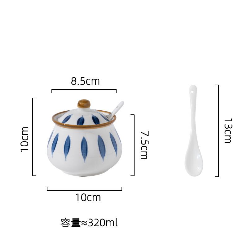 Hand Painted Ceramic Glaze Condiment Bottle Set Creative Home Oil Vinegar Spice Containers with Lid Tray
Hand Painted Ceramic Glaze Condiment Bottle Set Creative Home Oil Vinegar Spice Containers with Lid Tray