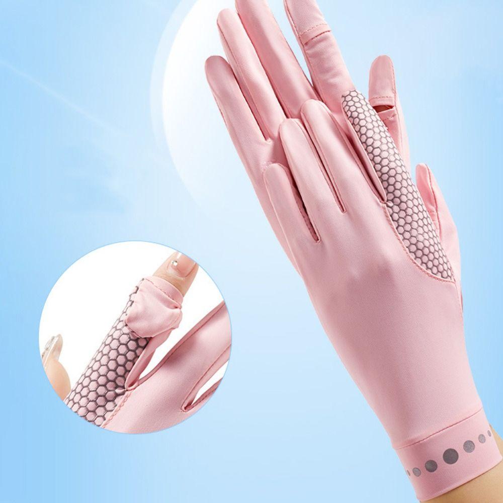Anti-UV Sunscreen Gloves Breathable Summer Driving Gloves Sun Protection Riding Gloves Outdoor Grey-Women
Anti-UV Sunscreen Gloves Breathable Summer Driving Gloves Sun Protection Riding Gloves Outdoor Grey-Women
