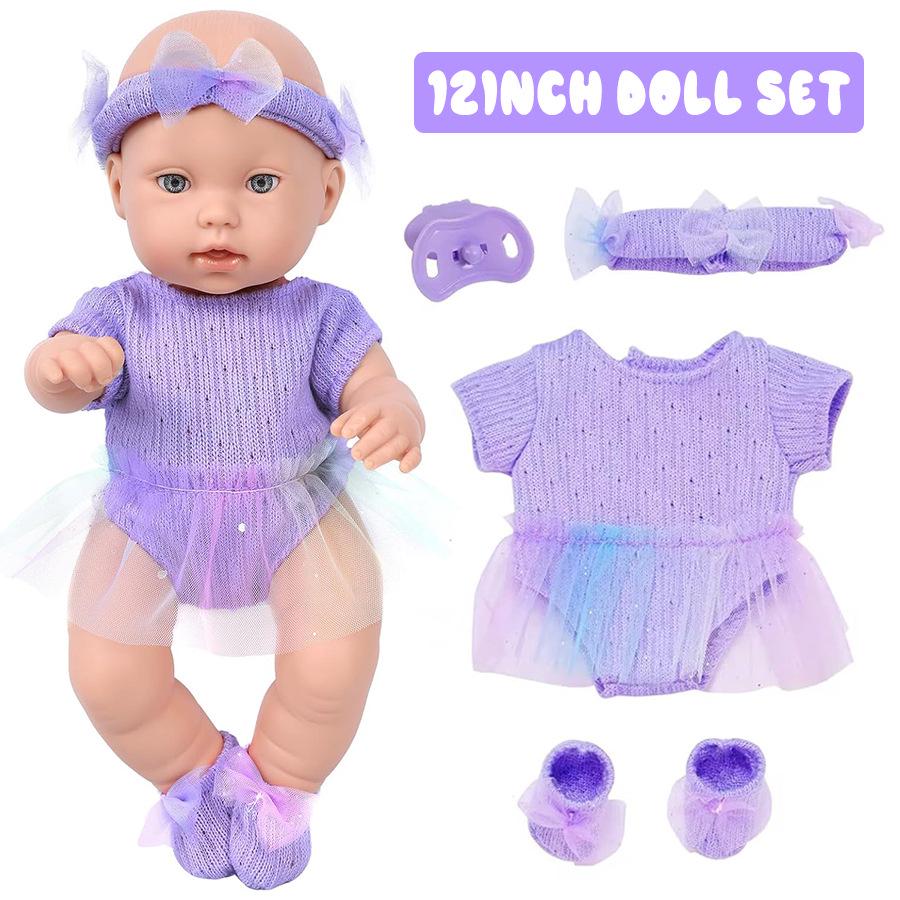 Butterfly Bay 12-inch Super Realistic Reborn Baby Doll & Soothing Set 12-inch Doll Set
Butterfly Bay 12-inch Super Realistic Reborn Baby Doll & Soothing Set 12-inch Doll Set