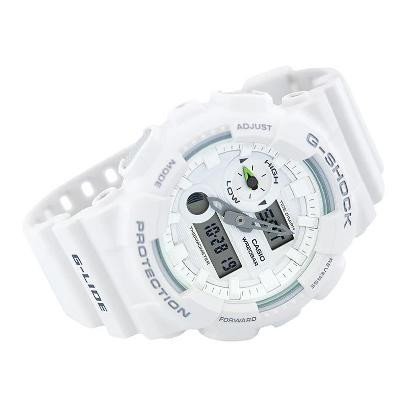 CASIO 200 meters waterproof Quartz resin strap 55*51.2*16.9mm same style for men and women black dial GA-110-1B+GAX-100A-7A чорний
CASIO 200 meters waterproof Quartz resin strap 55*51.2*16.9mm same style for men and women black dial GA-110-1B+GAX-100A-7A чорний