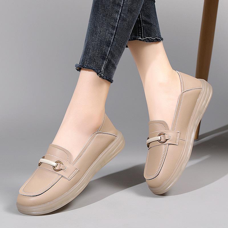Leather single shoes women s spring one-pedal soft leather soft sole versatile small leather shoes casual flat bottom 35
Leather single shoes women s spring one-pedal soft leather soft sole versatile small leather shoes casual flat bottom 35