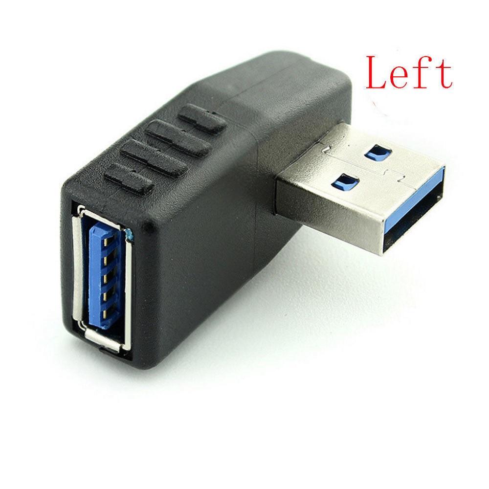 New USB 3.0 Right & Left Angle Connector Male to Female 90 Degree Adapter Converter
New USB 3.0 Right & Left Angle Connector Male to Female 90 Degree Adapter Converter