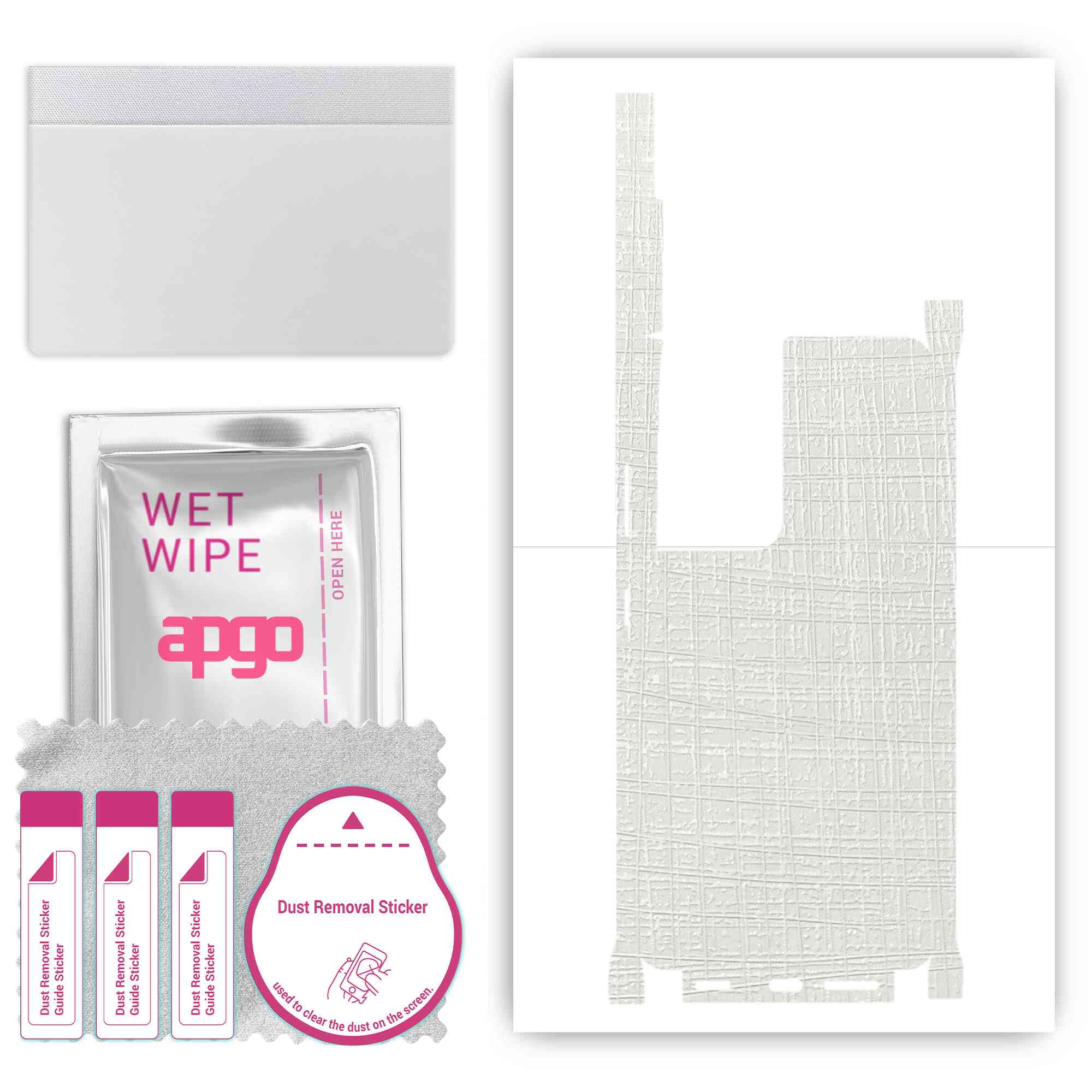 apgo Protective Skin Sticker for the back+sides compatible with Samsung Galaxy S21 Ultra 5G, Full Wrap Film, Foil, Vinyl - Pattern White Fabric
apgo Protective Skin Sticker for the back+sides compatible with Samsung Galaxy S21 Ultra 5G, Full Wrap Film, Foil, Vinyl - Pattern White Fabric